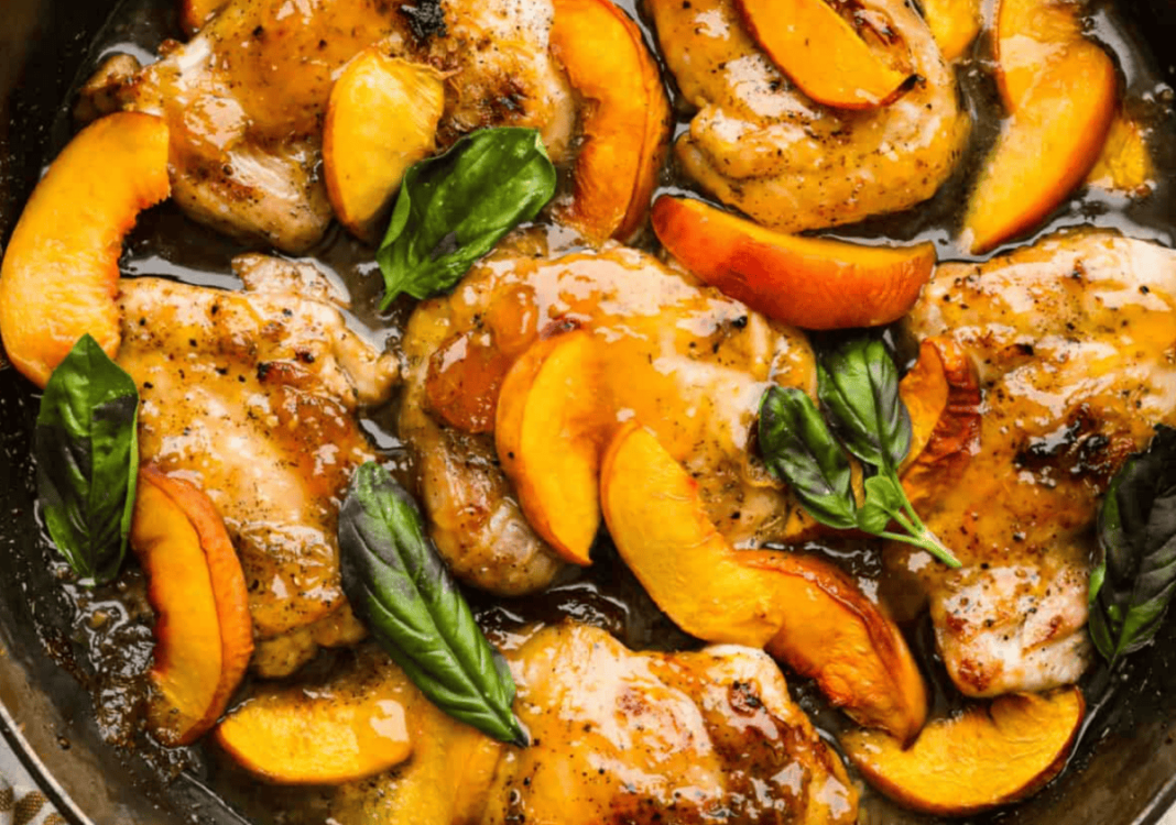 peach-chicken